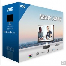 AOC I241PXQU 23.8英寸 AH-IPS 廣視角 微邊框 全接口 低藍光 商務家用 旋轉升降快拆支架 液晶電腦顯示器