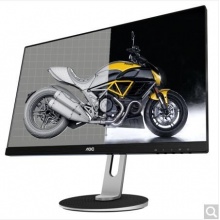 AOC I241PXQU 23.8英寸 AH-IPS 廣視角 微邊框 全接口 低藍光 商務家用 旋轉升降快拆支架 液晶電腦顯示器