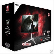 AOC AGON 愛攻II AG272QCX 27英寸 2K高清 144hz ΔE<3 1800R 吃雞 全接口游戲電競(jìng)升降曲面顯示器 絕地求生