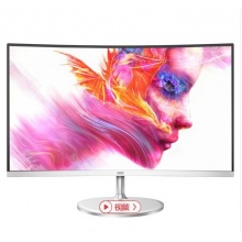 AOC C27V1QD 27英寸 1700R中心曲率 FHD高清 窄邊框 中國節(jié)能產(chǎn)品認證 曲面顯示器（HDMI+DP接口）