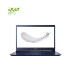 宏碁(Acer)蜂鳥(niǎo)Swift5 14英寸超輕薄窄邊框金屬筆記本電腦SF514(i7-8550U 8G 512G SSD IPS 背光鍵盤)暮光藍(lán)