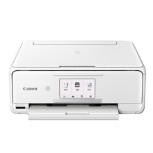 佳能（Canon）TS8180 白色 高品質(zhì)照片打印一體機(jī) 精致版（噴墨打印、復(fù)印、掃描、無線）