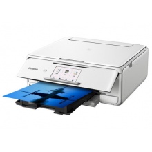 佳能（Canon）TS8180 白色 高品質(zhì)照片打印一體機(jī) 精致版（噴墨打印、復(fù)印、掃描、無線）