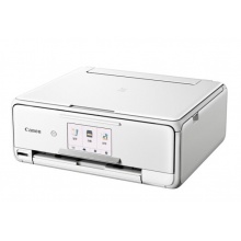 佳能（Canon）TS8180 白色 高品質(zhì)照片打印一體機(jī) 精致版（噴墨打印、復(fù)印、掃描、無線）