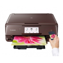 佳能（Canon） TS8080 6色無線照片打印一體機 彩色家用打印機打印/復(fù)印/掃描照片打印