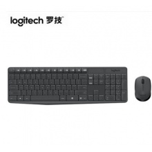 羅技MK235無(wú)線鍵盤(pán)鼠標(biāo)鍵鼠套裝電腦辦公商務(wù)游戲薄膜臺(tái)式筆記本電腦通用耐用無(wú)線便攜