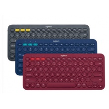 羅技K380無線藍(lán)牙鍵盤蘋果ipad mini平板air23安卓小米手機(jī)surface電腦筆記本MAC靜音復(fù)古女生小鍵盤K480升級