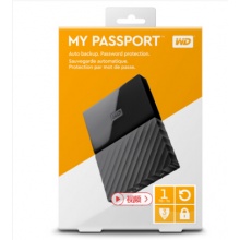 西部數(shù)據(jù)（WD）My Passport 1TB 2.5英寸 經(jīng)典黑 移動(dòng)硬盤(pán) WDBYNN0010BBK