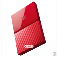 西部數(shù)據(jù)（WD）My Passport 4TB 2.5英寸 中國紅 移動硬盤 WDBYFT0040BRD