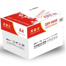 天章 (TANGO) 天章龍A4 復(fù)印紙 80g 500張/包 5包/箱